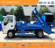 Japan technology 4cbm swinging arm garbage truck