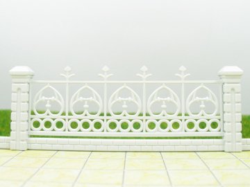 Lg100-03 1:100 3.0cm Custom Scale Model Railway Layouts Supplies Garden Fence Rail