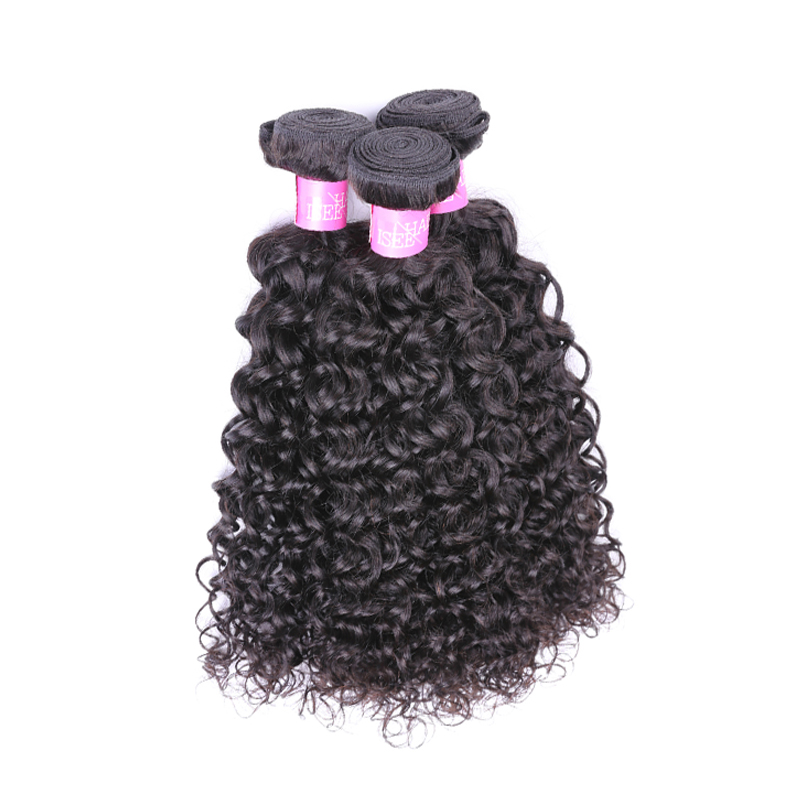 Wholesale Prosthesis Crochet Braid Hair, ISEE 8A Water Wave Remy Human Hair