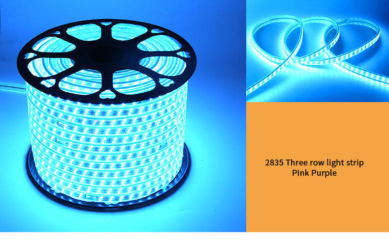 220V RGB 5050 Led Strip Flexible light Waterproof IP67 APP control Led Rope Light
