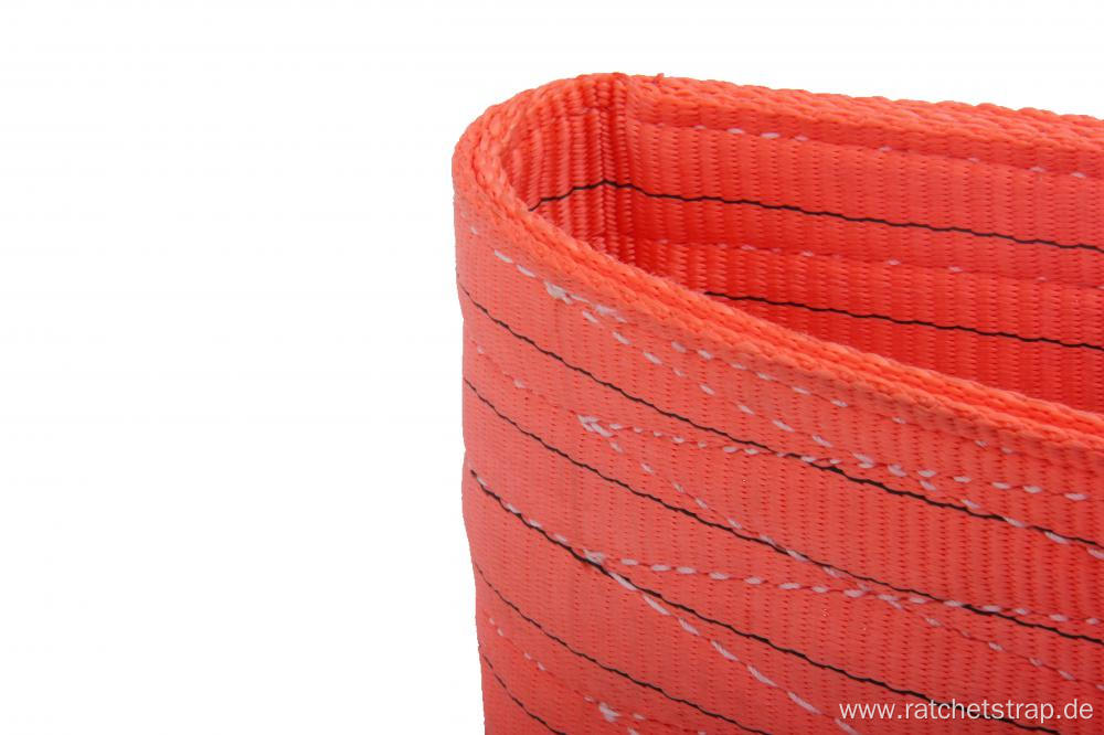 Red Color 5Ton BS Polyester Lifting Sling Belt