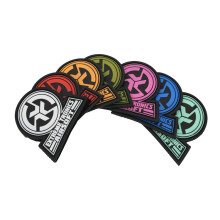 Custom Raised PVC Patches & 3D Rubber Labels for Clothing