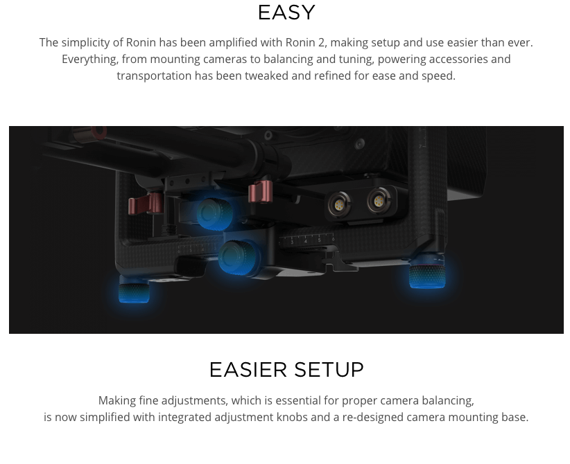 Hot Sale Original DJI Ronin 2 3 axis handheld dslr camera video gyro gimbal stabilizer for camera DJI Ronin 2 on sale