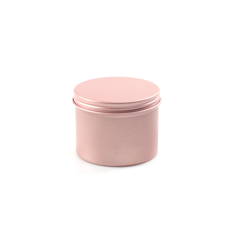 candle tin can pink