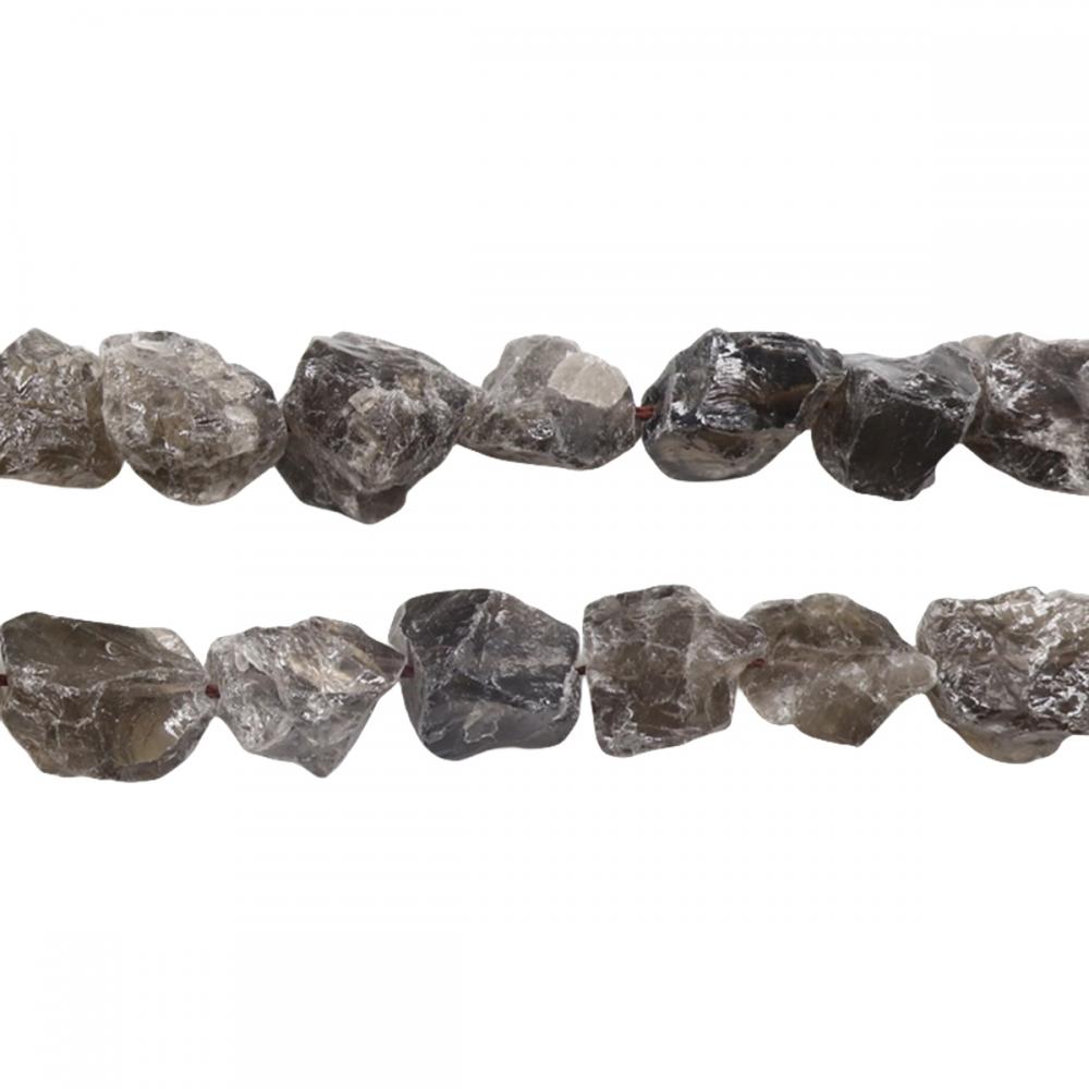 Gemstone de forma irregular Beads de piedra rugosa de 10 ~ 20 mm Beades de piedra rugosa para joyas de bricolaje