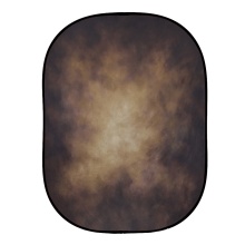 Patterned Double Sided Pop Out Muslin Backdrop - 150x200cm (5'x6.5') Collapsible