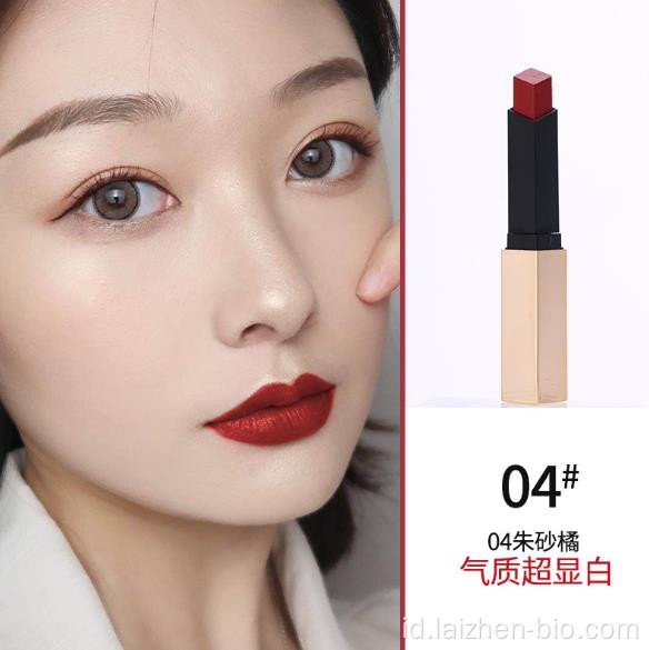 Lipstik Matte Label Pribadi Tahan Air Tahan Lama