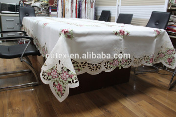 72x108" floral tablecloths for party in satin