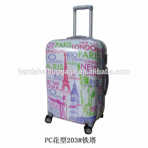 Abs/pc 3pcs set hard shell vip luggage