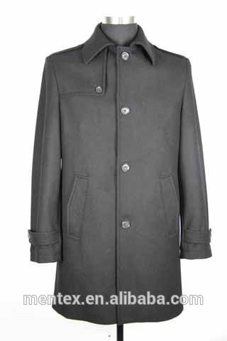 men's wool trench coat