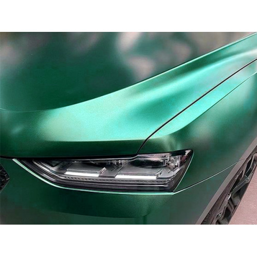 Satin Metallic Dark Green Green Green Vinyl Wrap