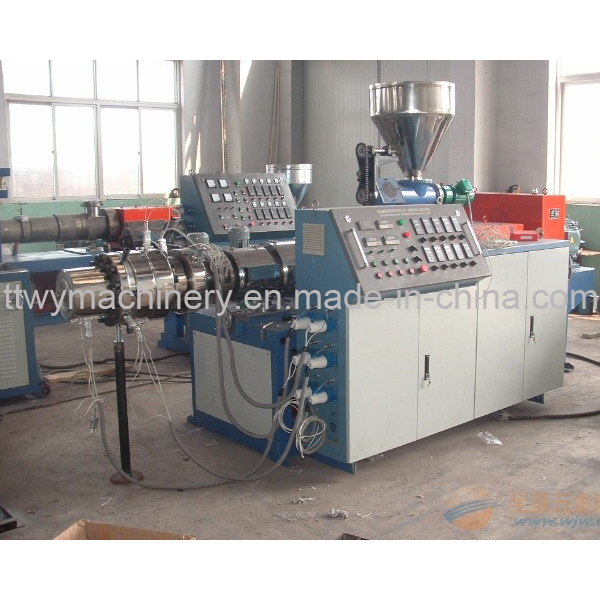 Plastic Car Wheel Hub Protective Ring Production Line/Extrusion Line/Extruder Machine (TWP32)