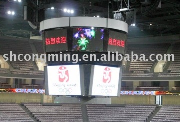 Basketball court led display