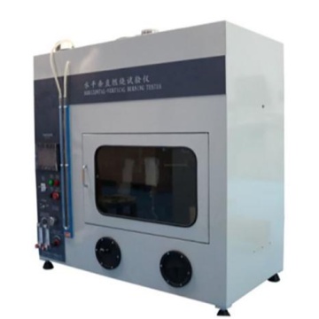 Solid Plastic Horizontal/vertical burning test apparatus Testing chamber combustion analyzer