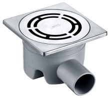 AIX (Square Exterior and Round Interior Floor Drain)