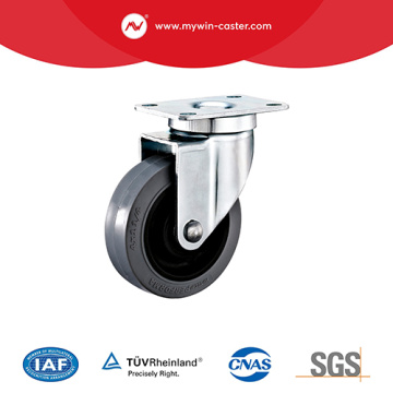 Medium duty Plate Swivel Antistatic TPR Casters