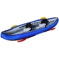 Plastica doppia canoa gonfiabile in canoa kayak 3 persona kayak