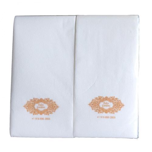 Color logo printed paper napkin