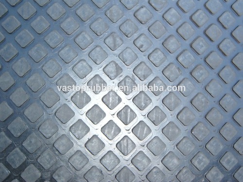 rubber mat for gym flooring or horse stable, honeycomb rubber mat
