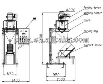 free flow salt packing machine