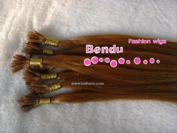 fushion hair extension, pre-bonded stick human hair