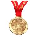 Medalla de finalizador de maratón de metal por encargo