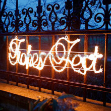 Merry Christmas Lighted Signs Outdoor