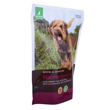 Pet Food Composable Plastik Ziplock Tas