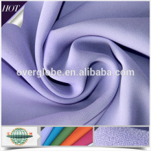 Hot Sale High Quality 100% Polyester Dobby Georgette Plain Dyed faric