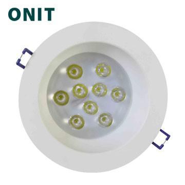 9W led down lights multiple colors