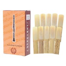 10pcs 2.5 Strength Clarinet Reeds Music Instrument Part Traditional Bamboo Reeds H58D