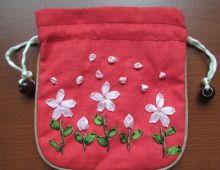 Cotton and hangmade restored ancient style wallet