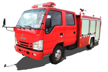 2000 Liters Water Foam Mini Fire Fighting Truck