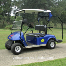 2 seaters small ezgo type golf cart with golf caddy
