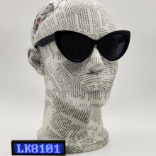 Luxury Cat Eye Designer Sunglasses 2024: UV400 Optics, Custom Logo, Unisex PC Frame