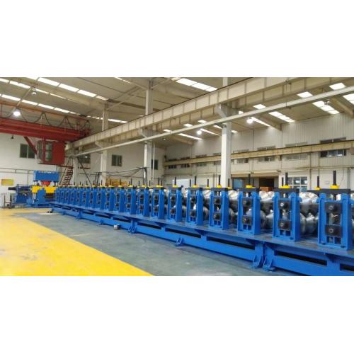 Bergelombang W Beam Plate Cold Rollforming Lini Produksi