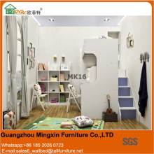 Special design for children bunk wall bed study hidden beds with desk