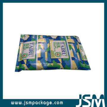 Aseptic paper packaging pillow pak milk container