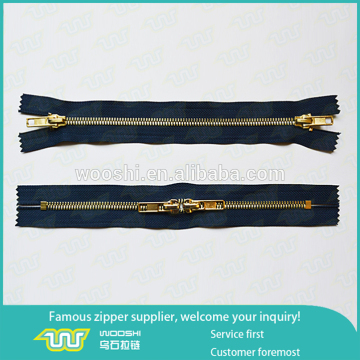 5# double sided zipper open end/ closed end metal zipper