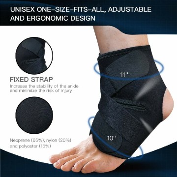 Ang Elastic ankle Support Band Alang sa Basketball Basketball