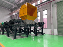 Biomass shredder MSW shredder Organic waste shredding machine