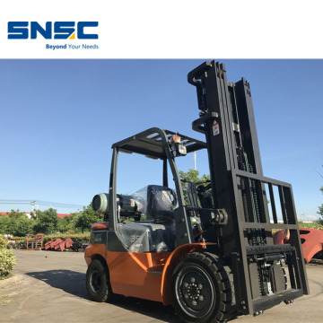 3.5 Ton LP Gas Fork Lift with Japan Gasoline Engine