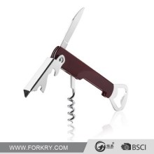 2014 hot selling plastic corkscrew wine opener FJ028
