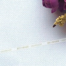 cross-stitch fabric such as CA - 14 CT