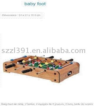MDF mini foosball table
