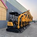 1.7 t thu nhỏ Backhoe Excavadora Mini máy đào