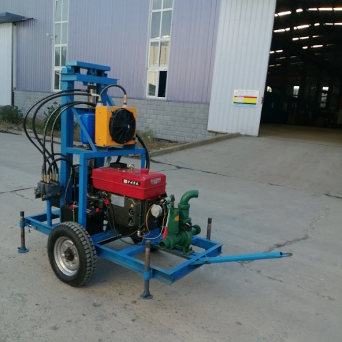 150m Small Hydraulic Water Well Forling Rig Machine