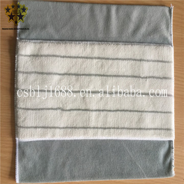 White And Grey Color Wove Knitted Coral Fleece Mop Pads Floor Refill Mop Heads