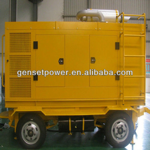 30kw to 300kw Diesel Generators Open Silent Trailer