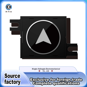 Elevator Illuminated Button with Stainless Steel Frame